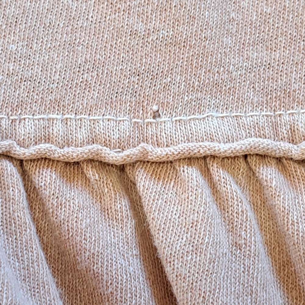We The Free Babydoll Top 100% Cotton Large Blush - Picture 12 of 14